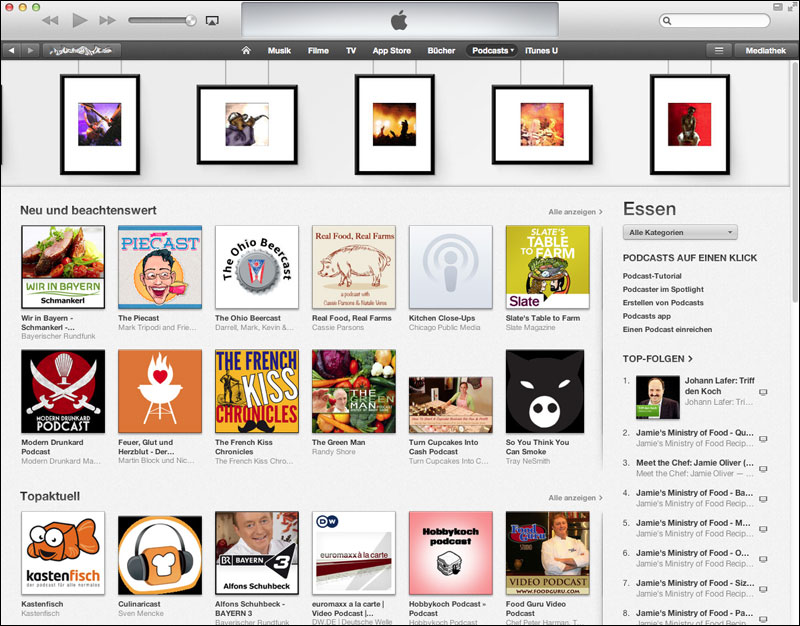 iTunes - Neu und beachtenswert