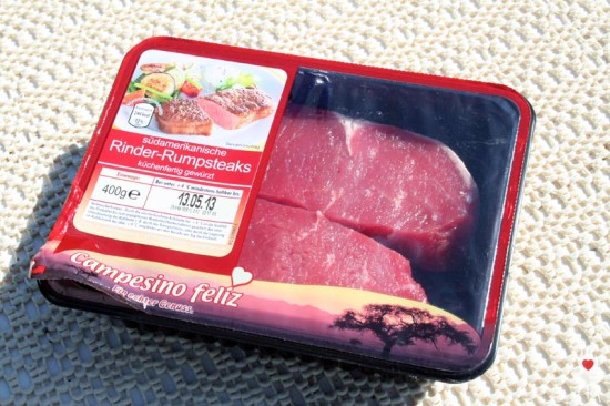 Rinder-Rumpsteak vom ALDI