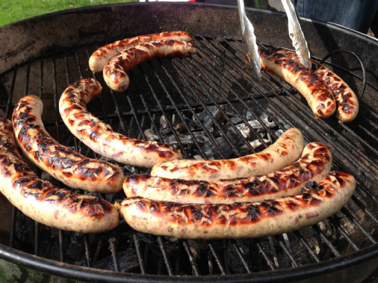 Himmel und Ääd-Bratwurst