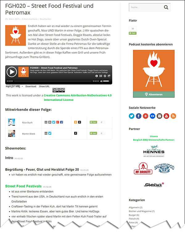 Podcast Blogbeitrag
