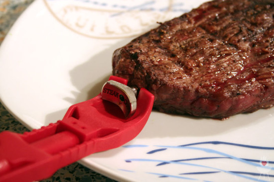 Steakchamp Thermometer entfernen