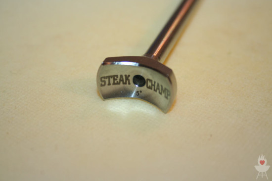 Steakchamp Thermometer Kopf