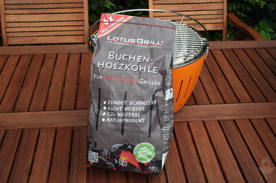 LotusGrill Buchenholzkohle