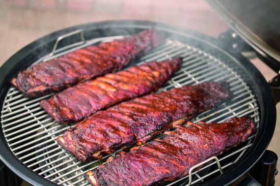 Weber Summit Charcoal Grill Ribs