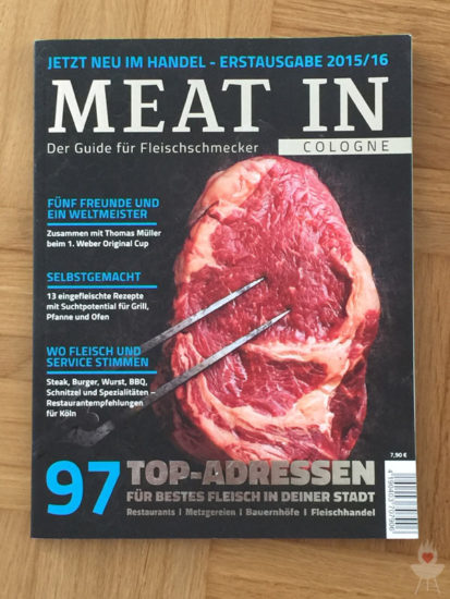 MEAT IN Cologne Cover