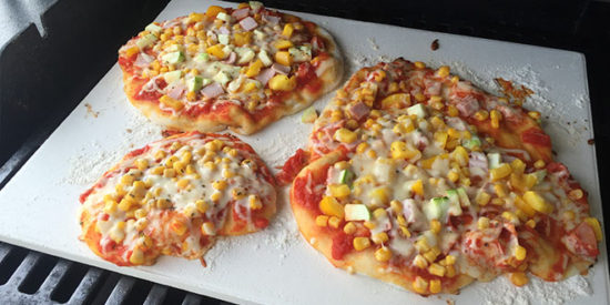 Pizza vom Grill Artikelbild