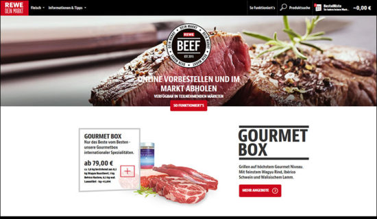 BEEF by REWE Online Fleischversand Shop