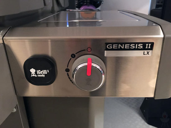 Genesis II LX Seitenbrenner