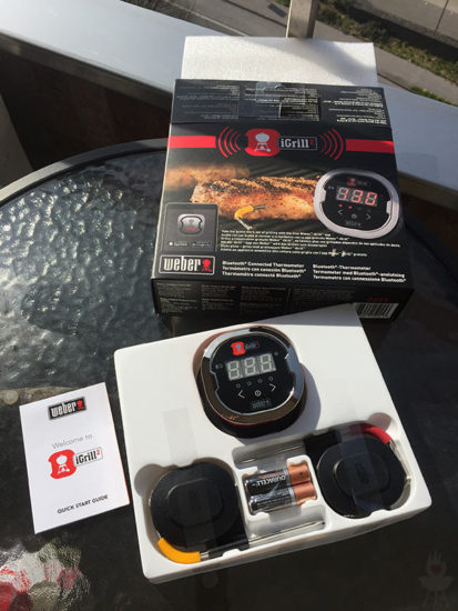 iGrill2 Thermometer Packungsinhalt