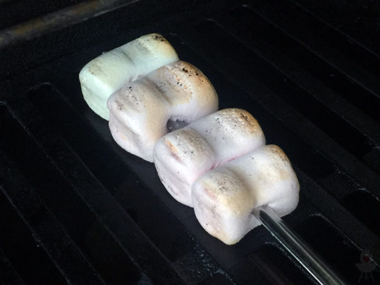 S'mores Rezept geröstete Marshmallows