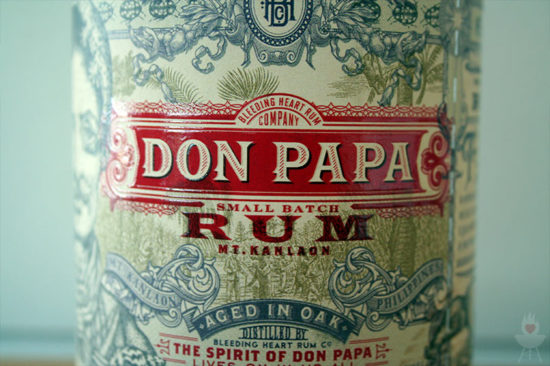 Don Papa Rum Etikett