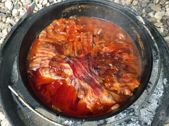 Schichtfleisch-Rezept fertig