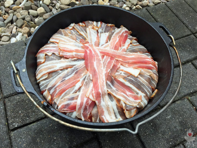 Rezept Schichtfleisch aus dem Dutch Oven › Feuer, Glut und Herzblut