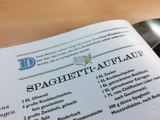 Die Lodge Bibel Rezeptdetails