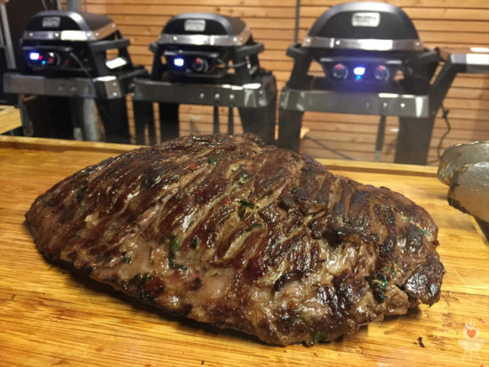 Weber Pulse Elektrogrill Fleisch