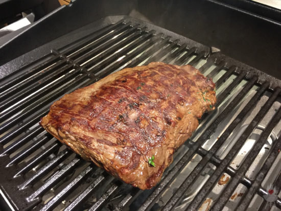 Weber Pulse Elektrogrill Fleisch grillen