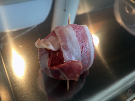 Moink Balls mit Bacon