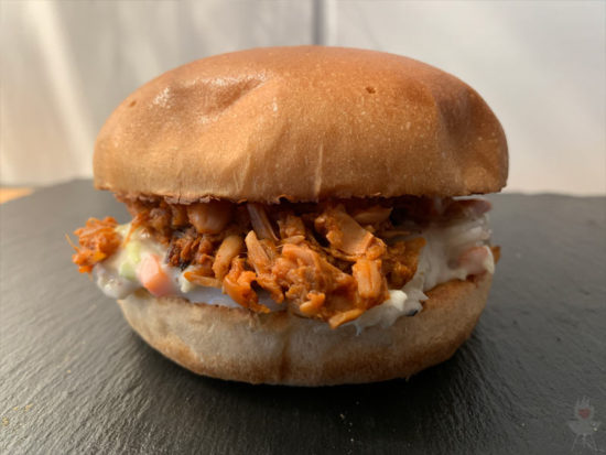 Pulled Jackfruit Burger