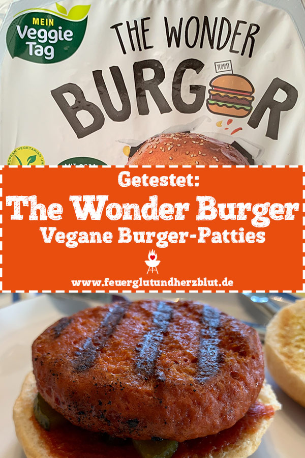 The Wonder Burger Vegane BurgerPatties von ALDI › Feuer, Glut und