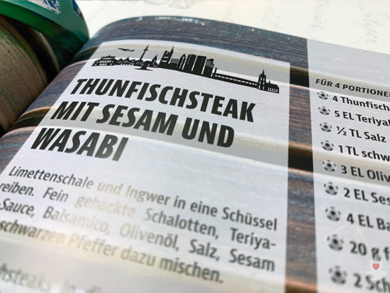 Eintracht Frankfurt Grillbuch - Thunfisch Headline