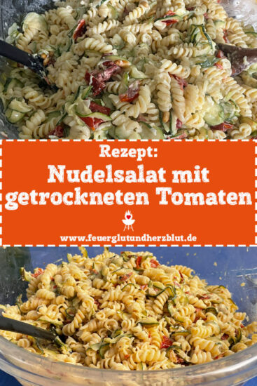 Rezept: Nudelsalat mit getrockneten Tomaten