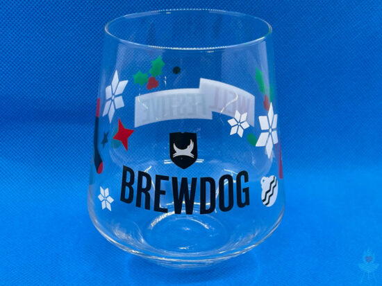 Das limitierte BrewDog-Glas aus dem Adventskalender